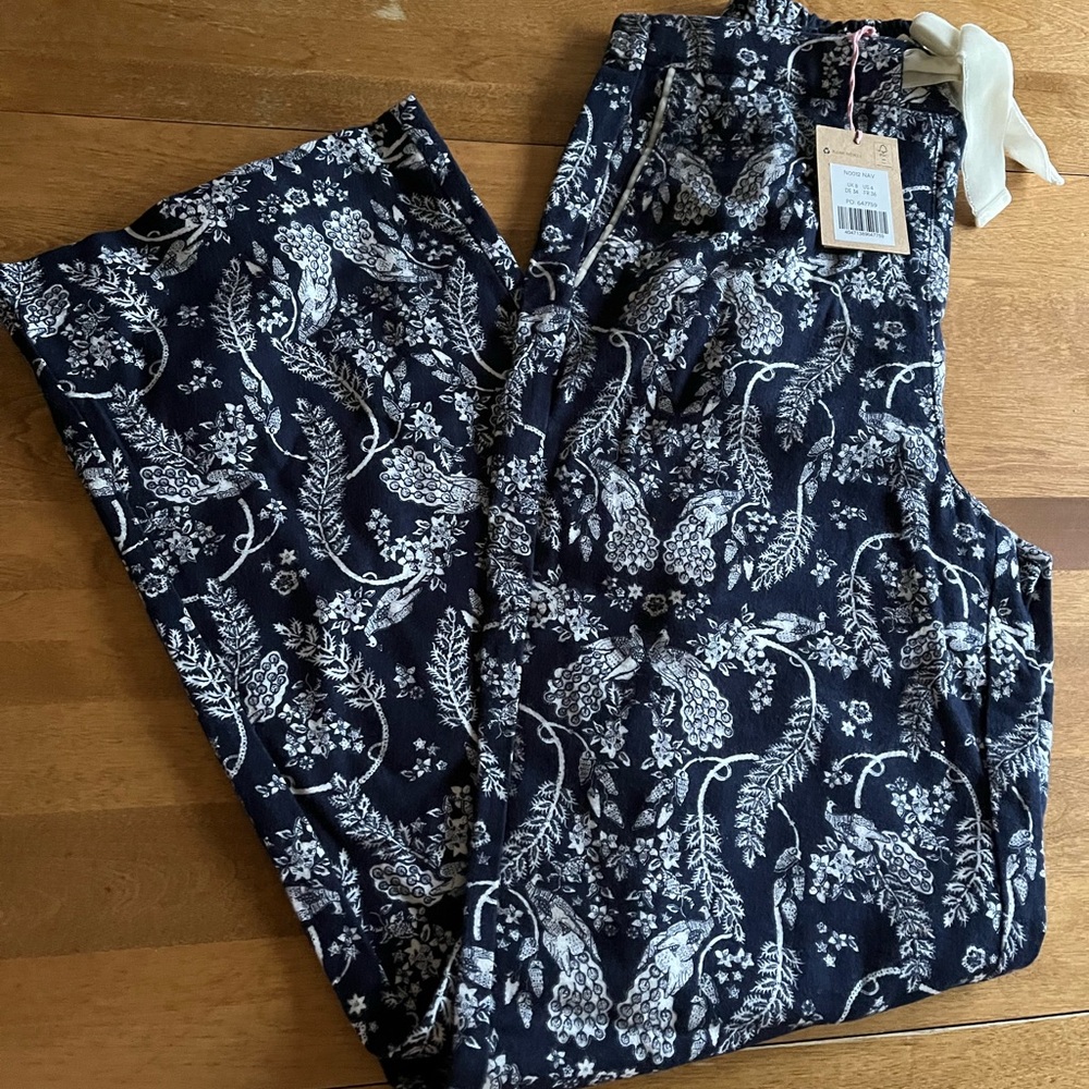 Boden Flannel Pajama Bottoms NWT